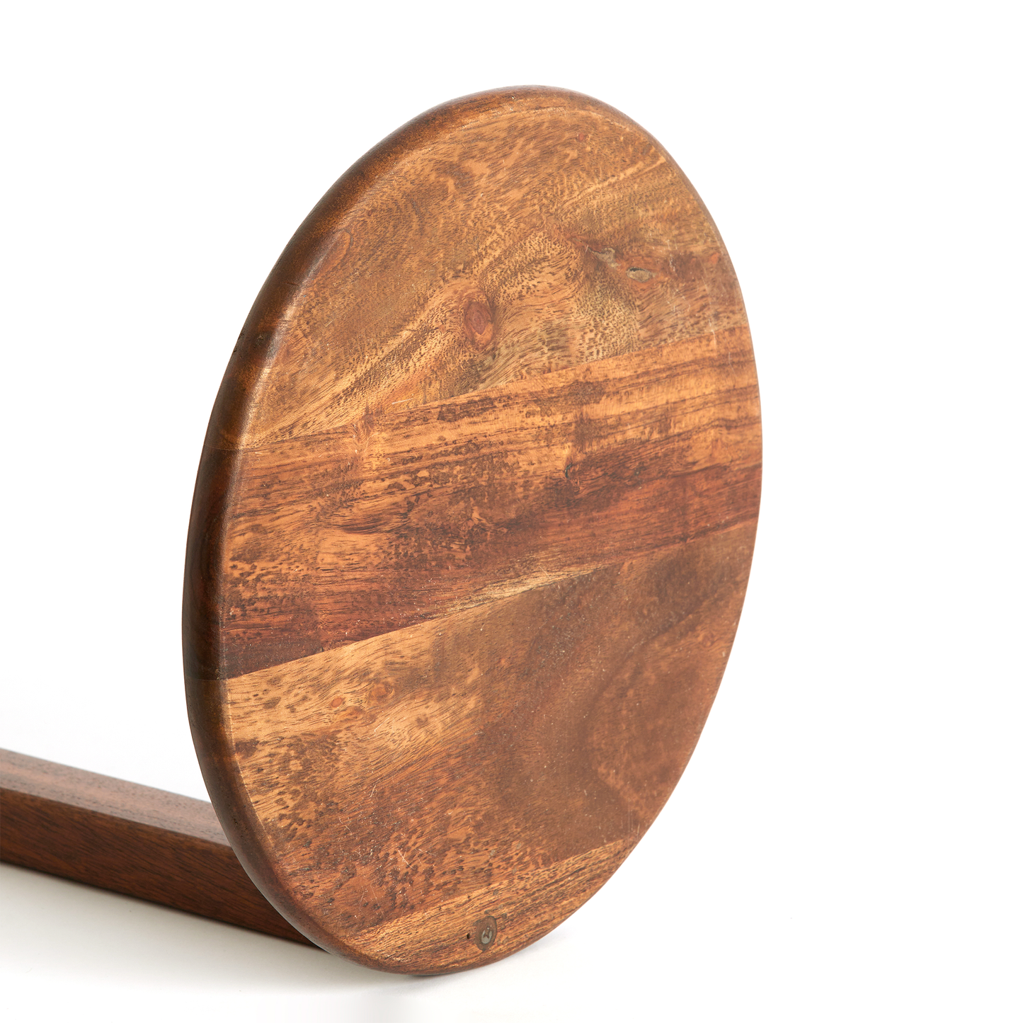 Delmino Acacia Wood Side Table