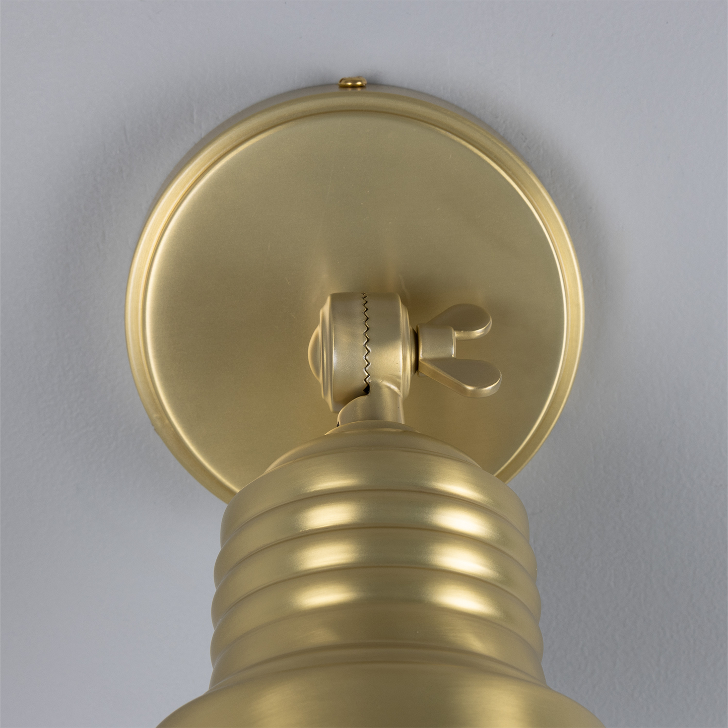 Sucre Adjustable Industrial Brass Spotlight 11.5cm IP20