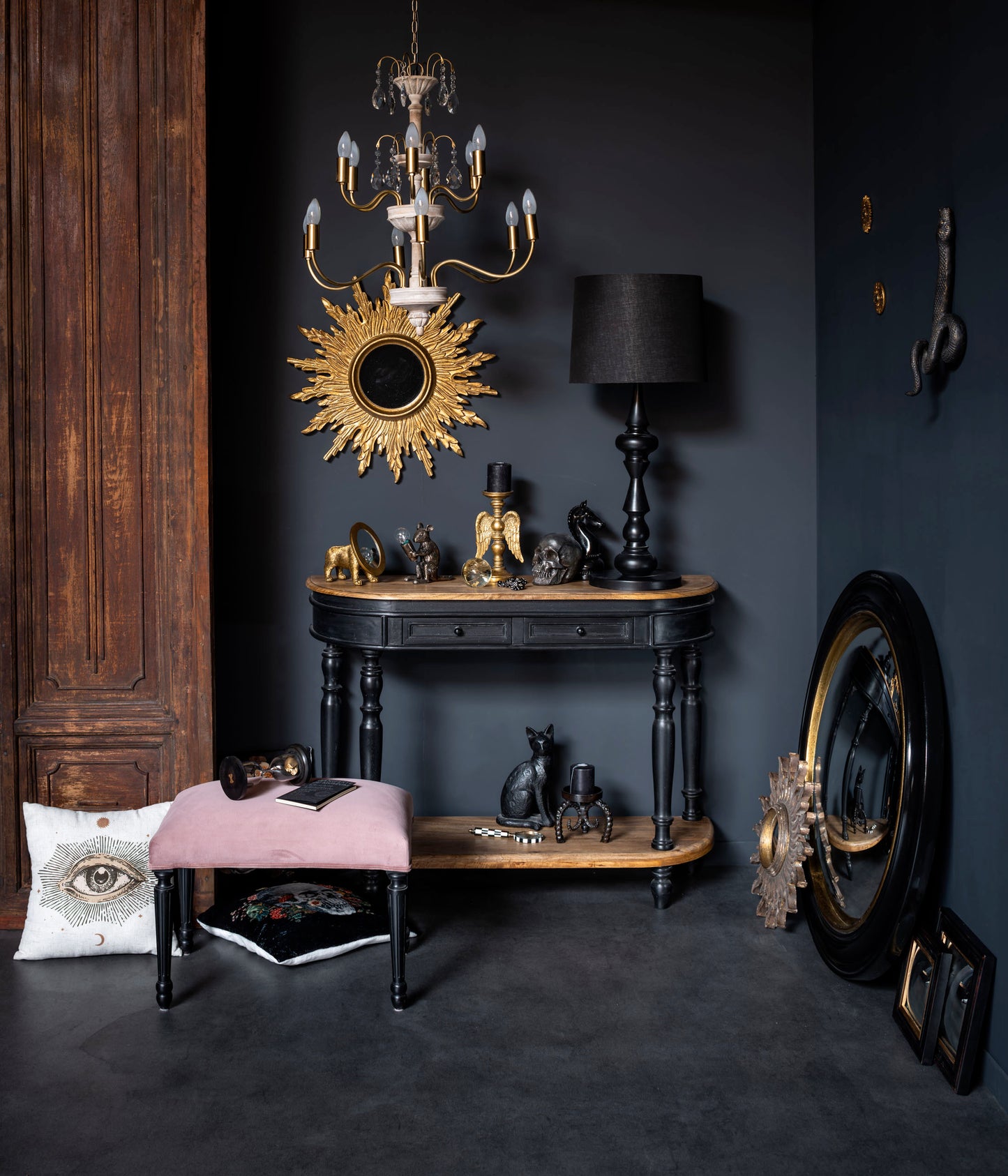 Nevermore Console with Low Shelf