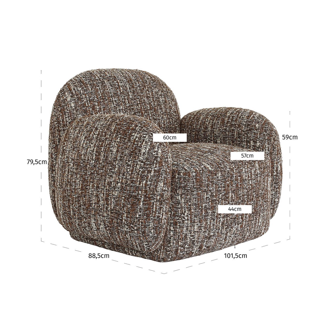 Lounge Chair Roxy Terra Magic