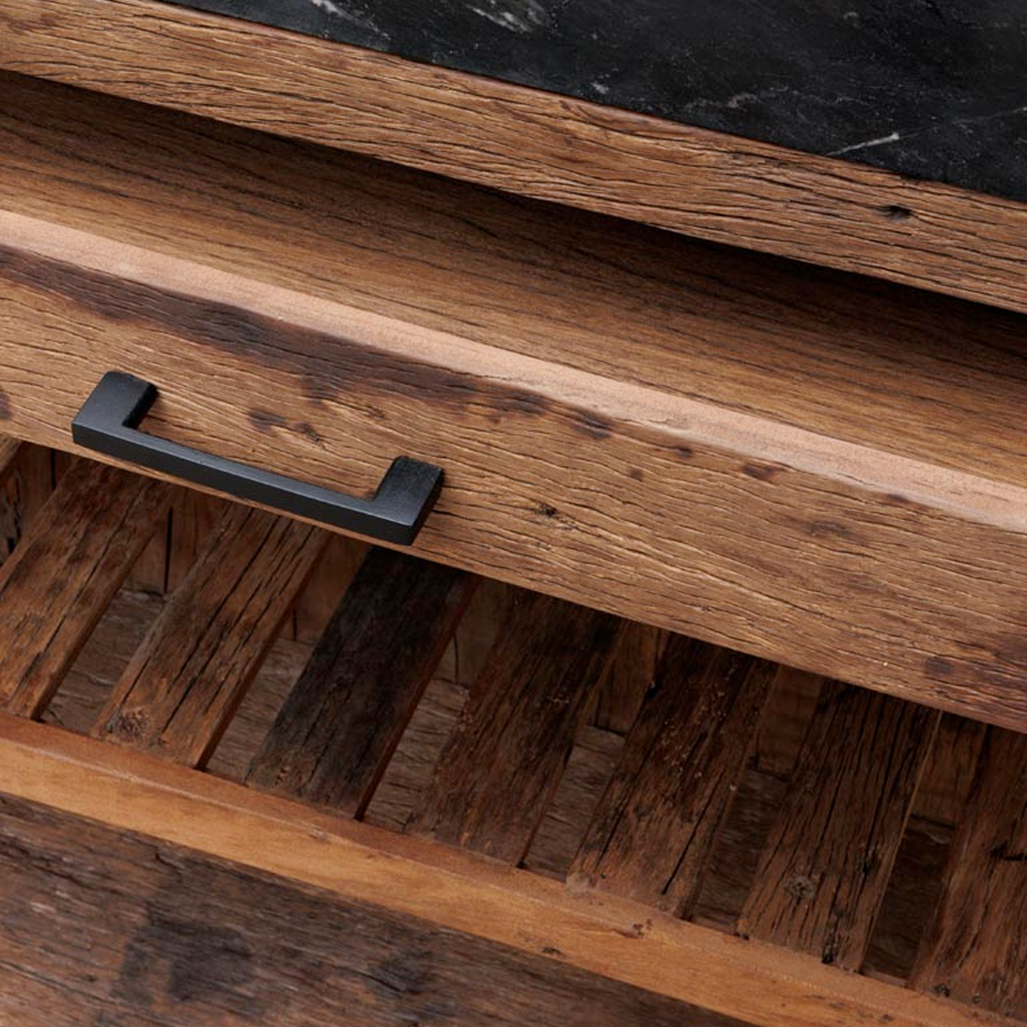 Black Marble Greta Kitchen Counter