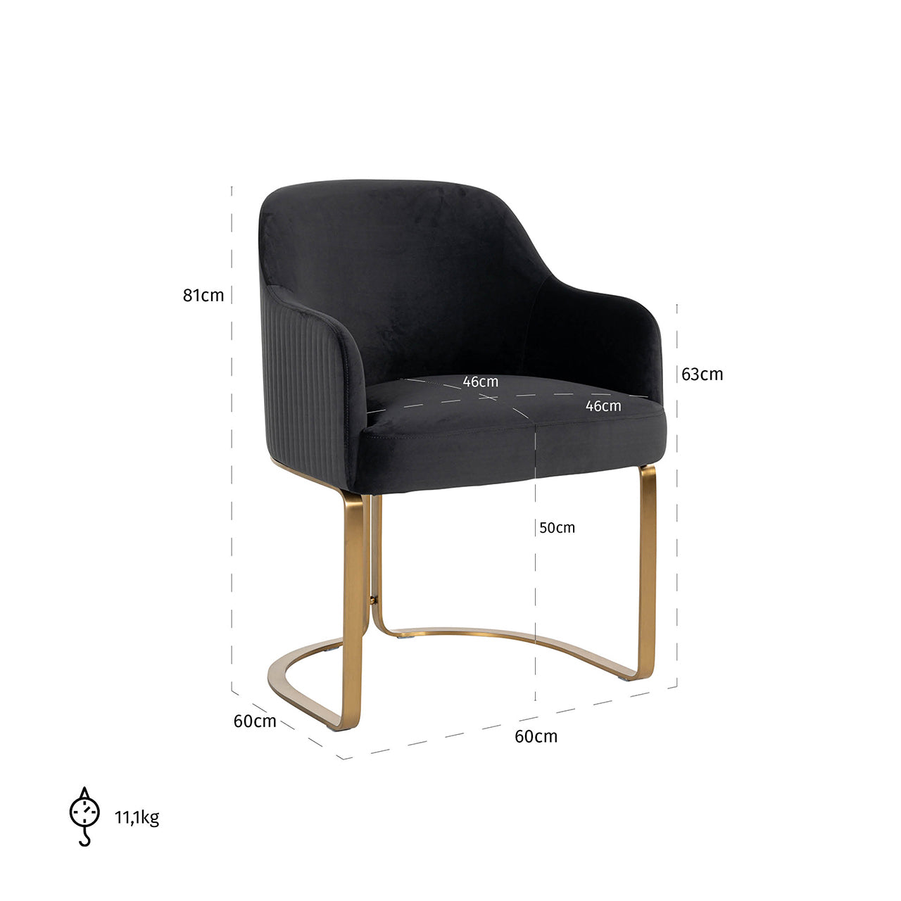 Hadley Stone Dining Chair