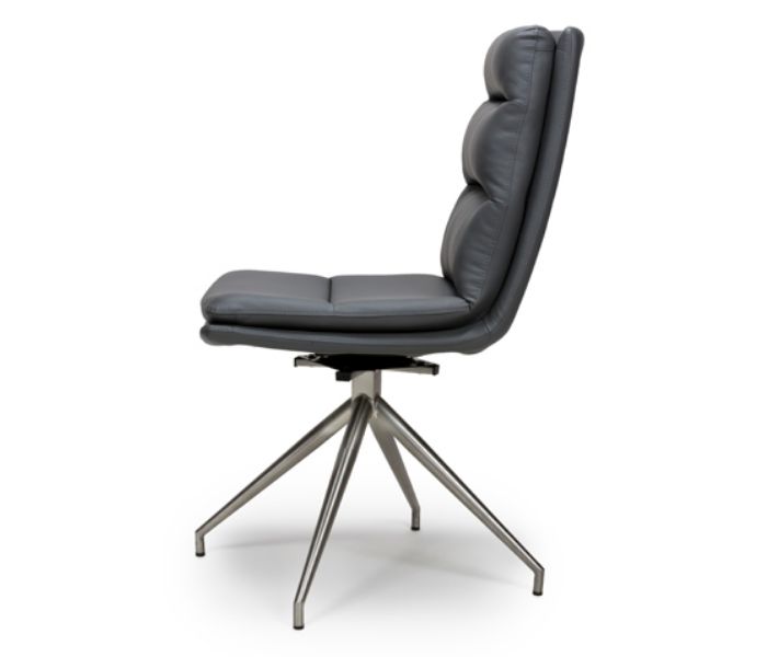 Nobo Swivel Chair Brushed Steel Base (Sold as 2)