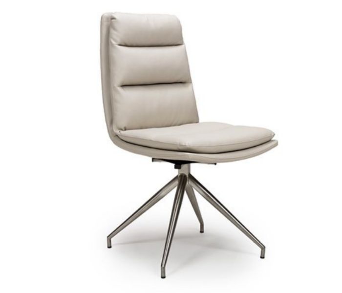 Nobo Swivel Chair Brushed Steel Base (Sold as 2)