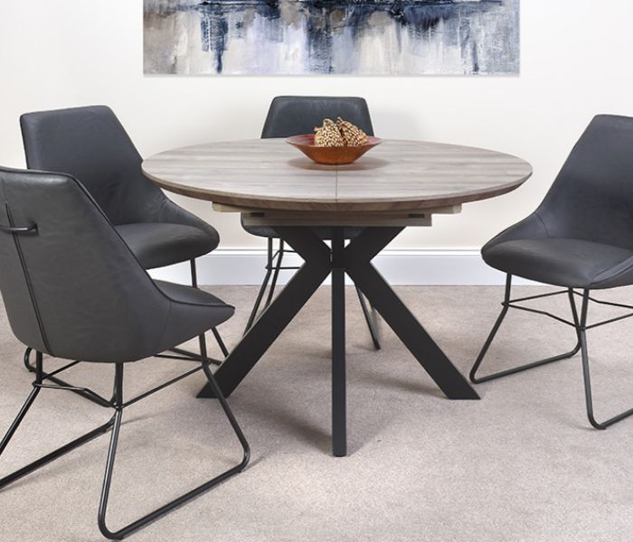 Manhattan Round Extending Dining Table