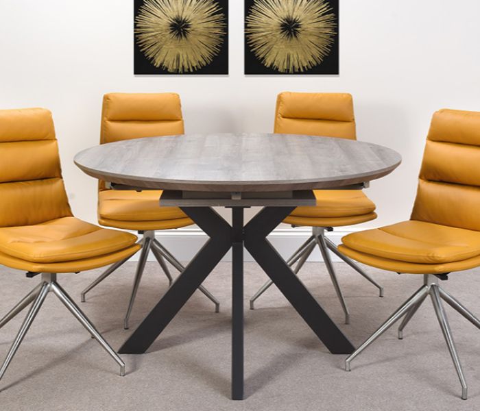 Manhattan Round Extending Dining Table