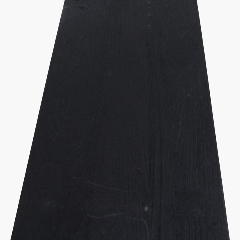 Black Bus Stop Bench (Large)