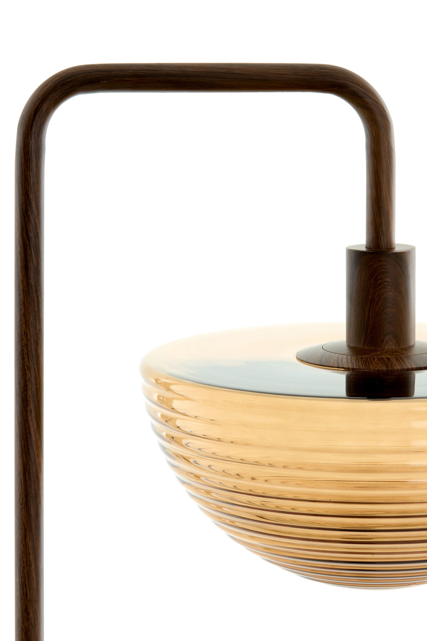 Baylie Wood Print Floor Lamp