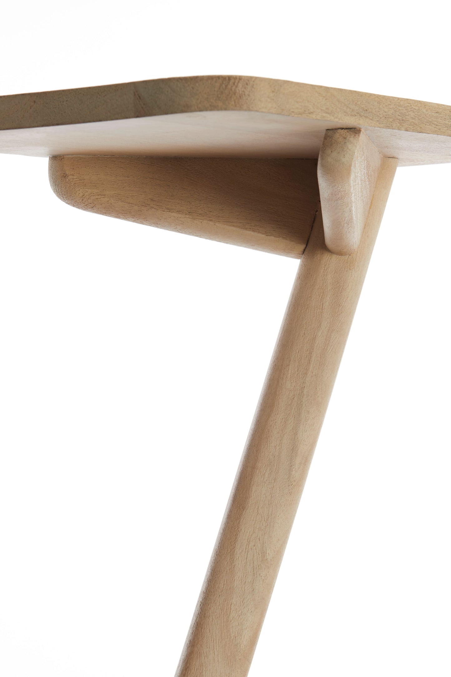 Qiano Mango Wood Natural Side Table