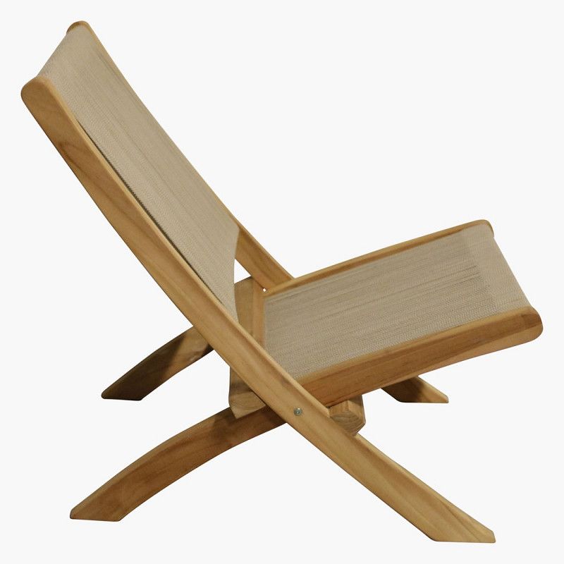 Rope Folding Lounge Chair