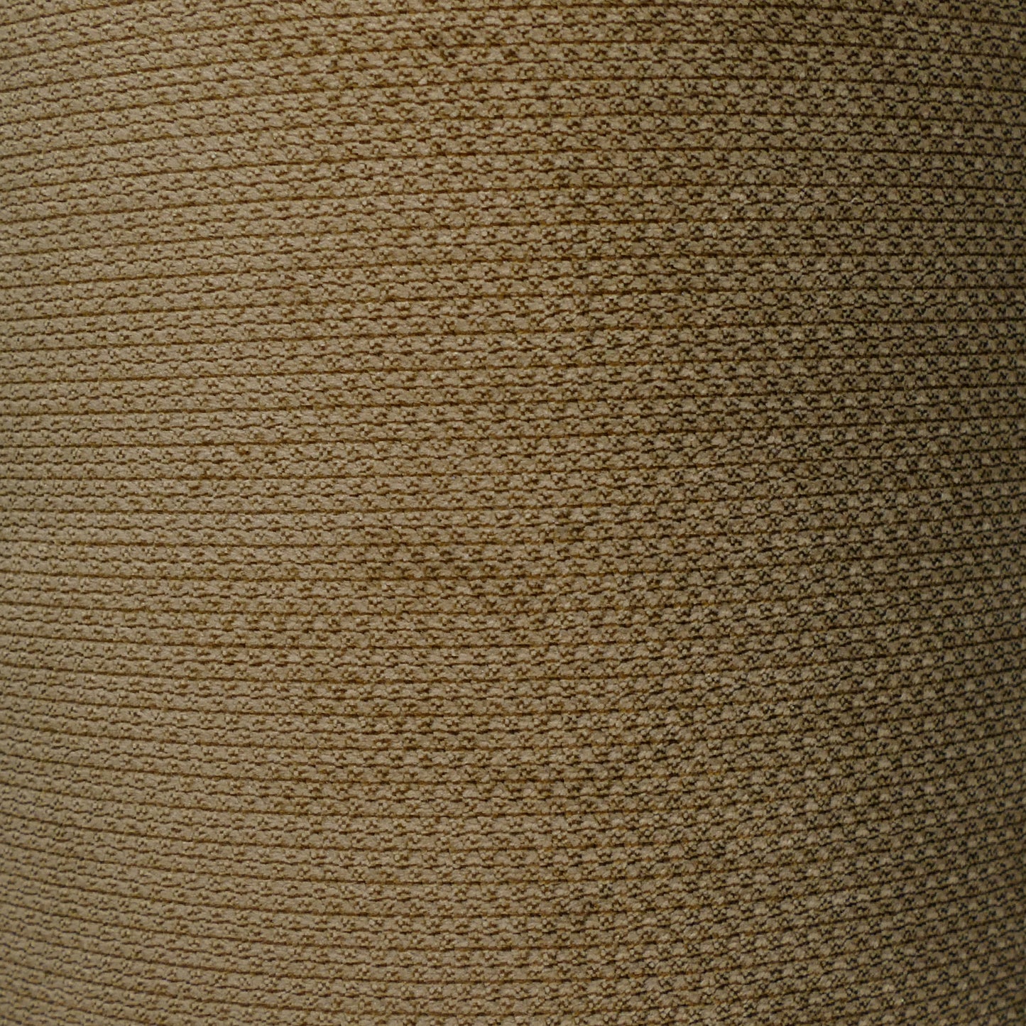 Chrome Oval Frame Lamp with Olive Woven Shade