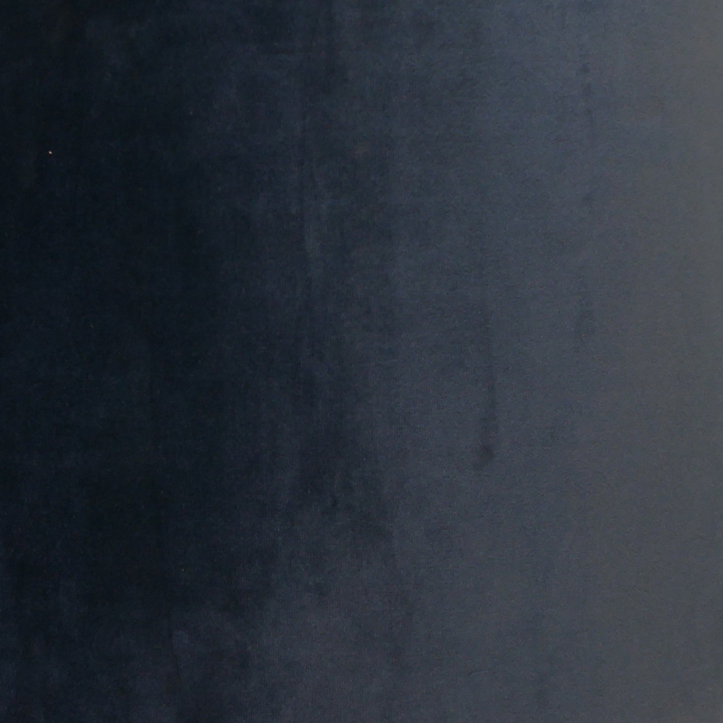 Wooden Sphere Lamp with Navy Velvet Shade