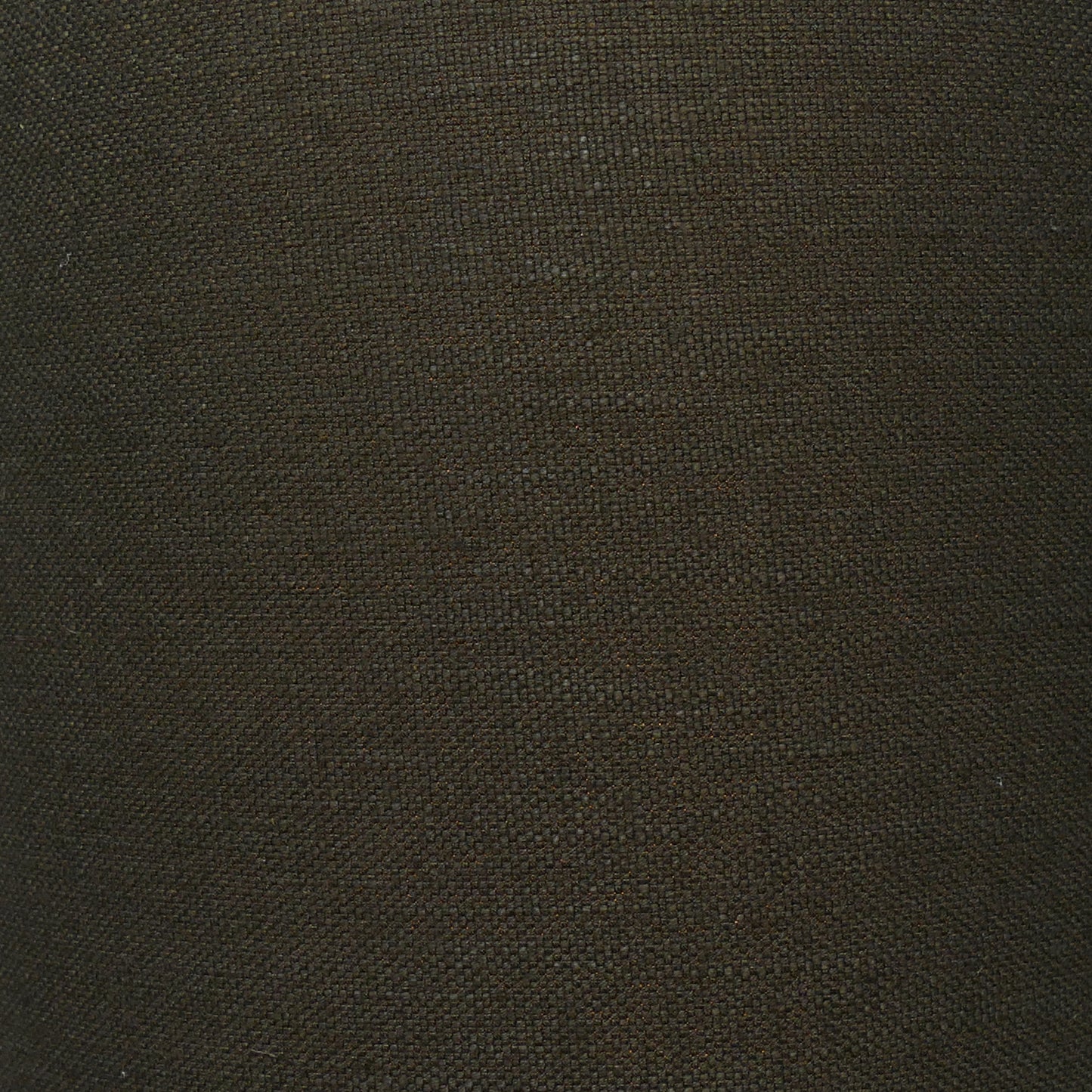 Chrome Double Ring Lamp with Dark Olive Woven Shade