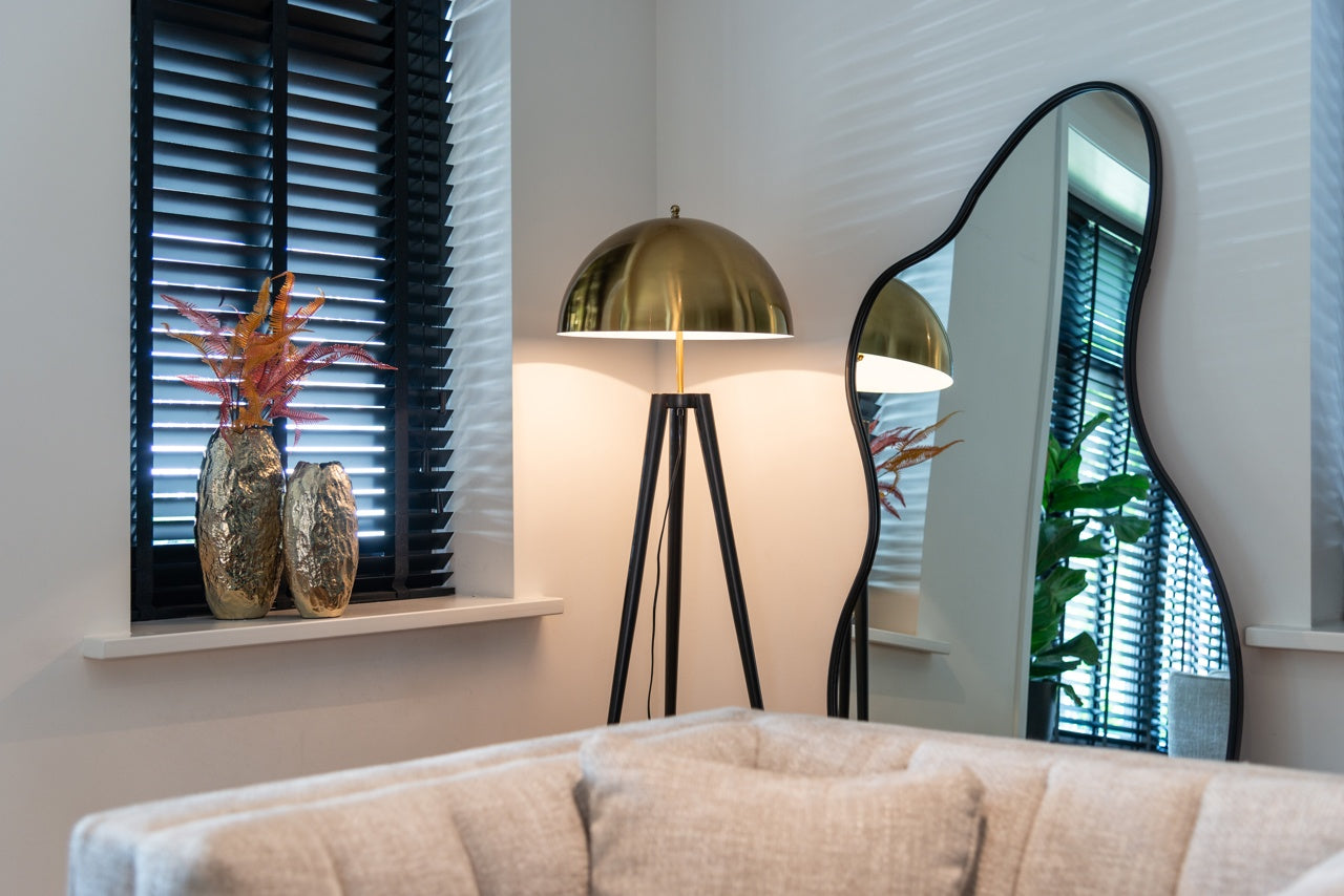 Alton Brushed Gold Mirror