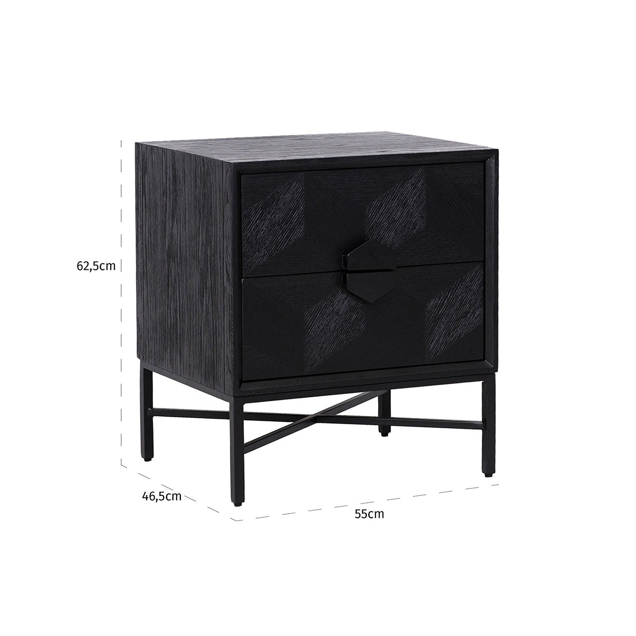 Blax 2 Drawer Chest