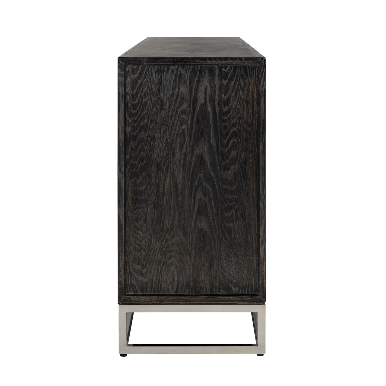 Blackbone 4 Door Sideboard Silver