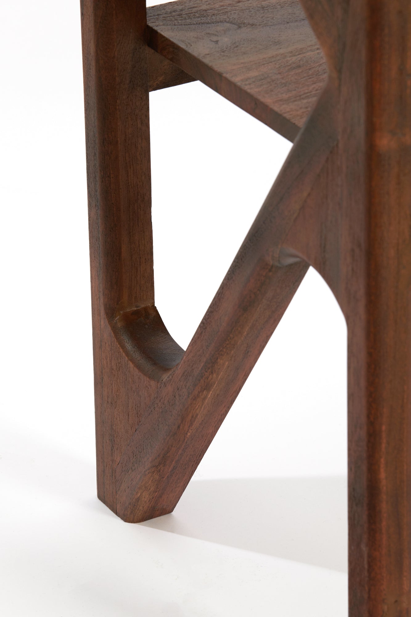 Yuki Acacia Wood & Glass Console Table