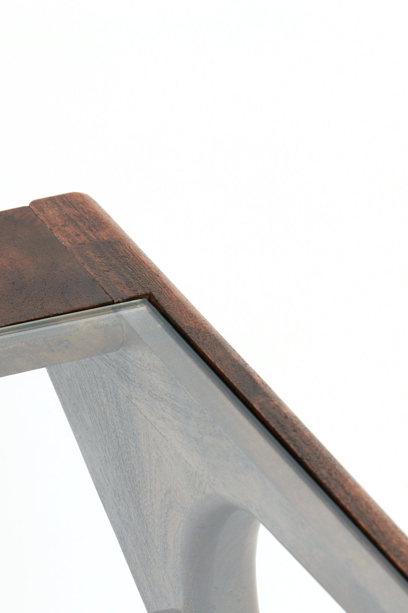 Yuki Acacia Wood & Glass Coffee Table