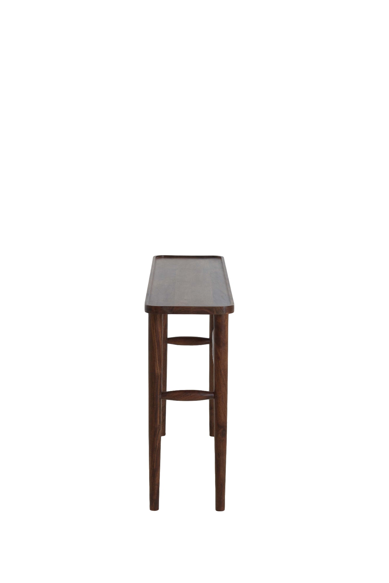Qiano Small Acacia Wood Console Table