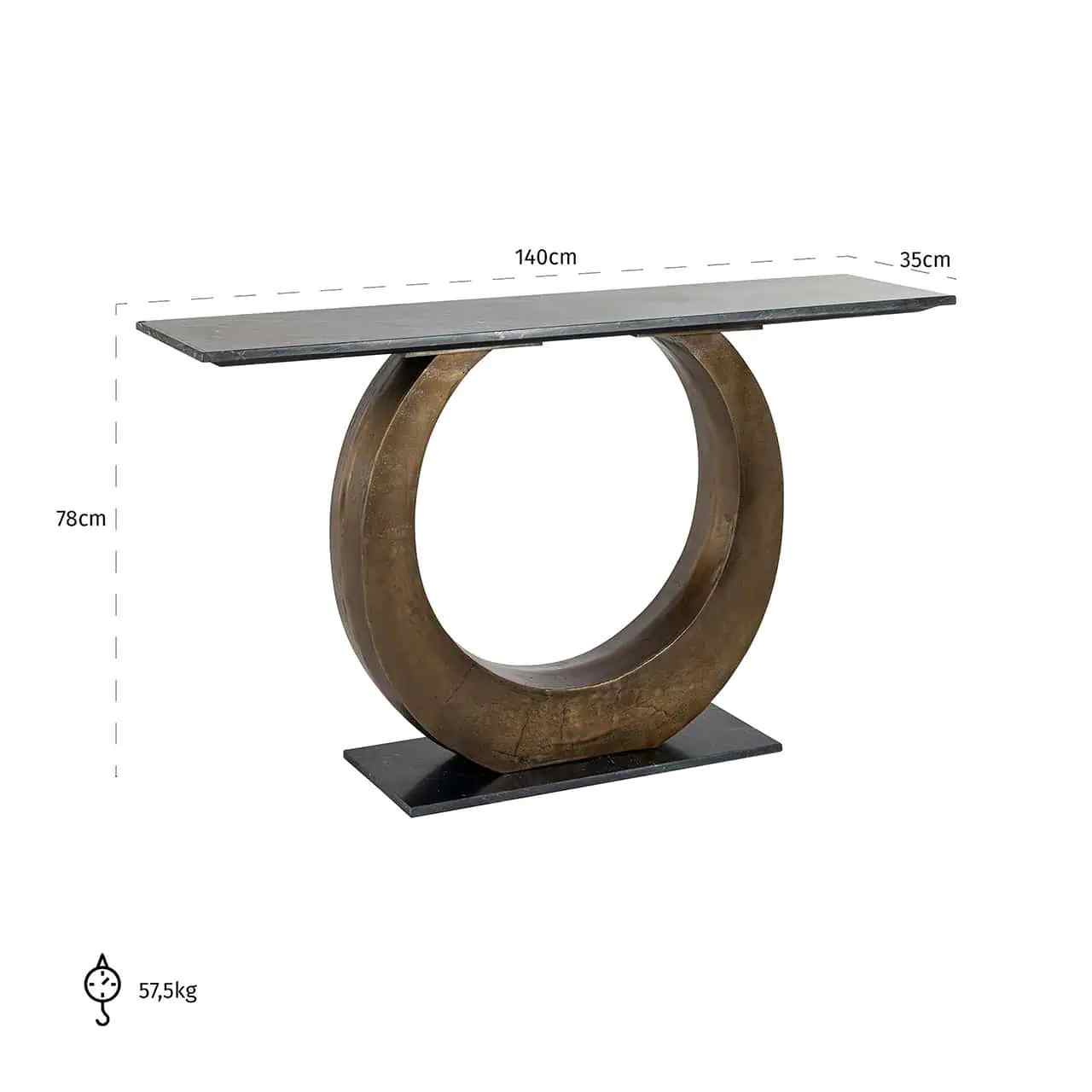 Luna Wall Table (Expected 08-10-25)