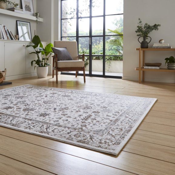 Creation 50112 Beige Silver Rug