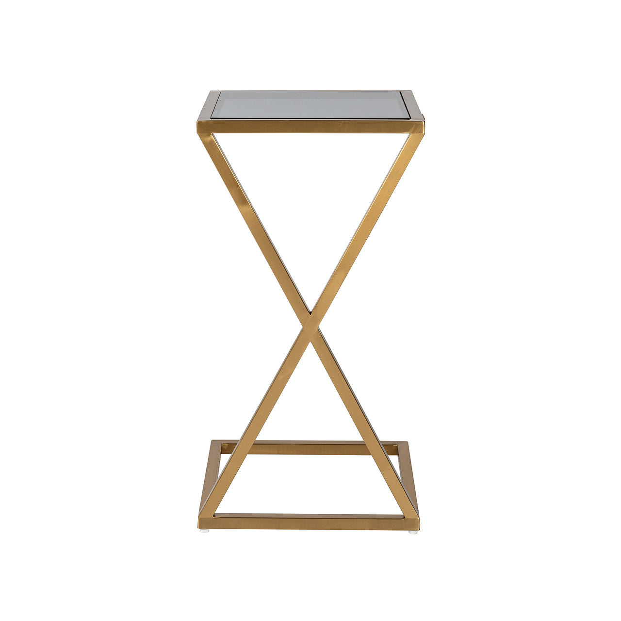 Paramount Brushed Gold Sofa Table