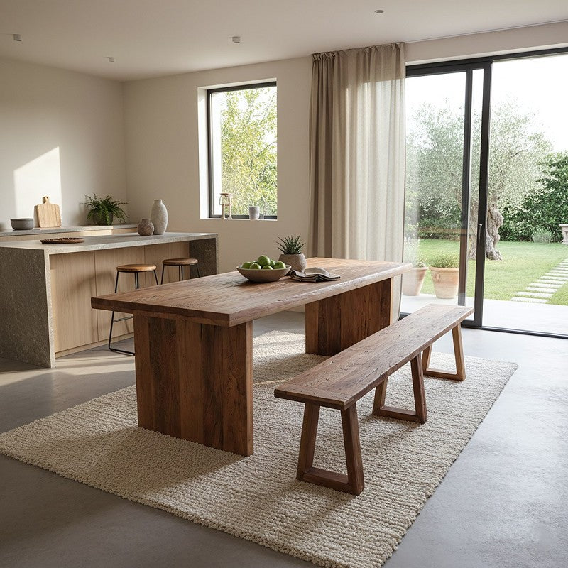 Farmwood Waterfall Dining Table 240cm