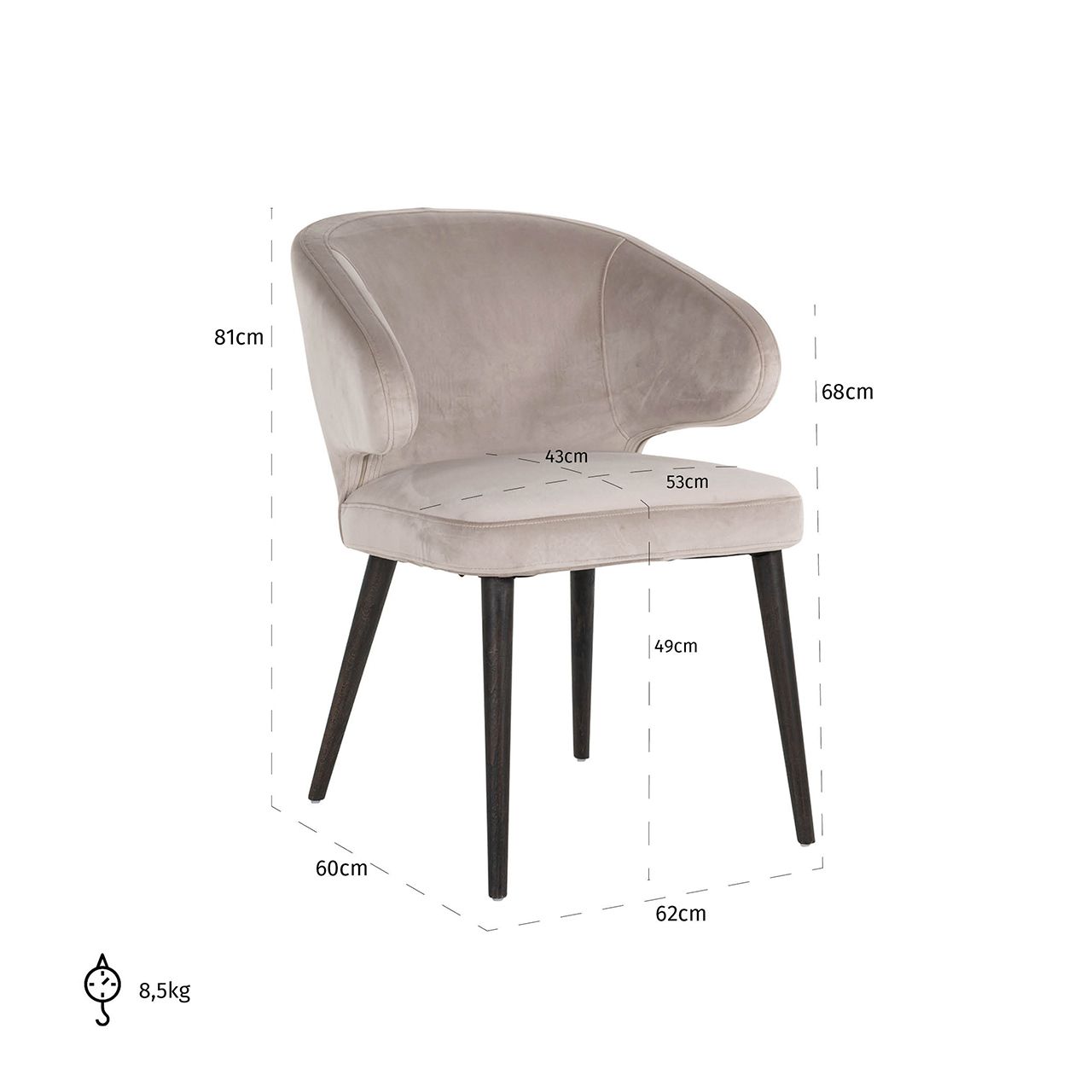 Indigo Dining Chair