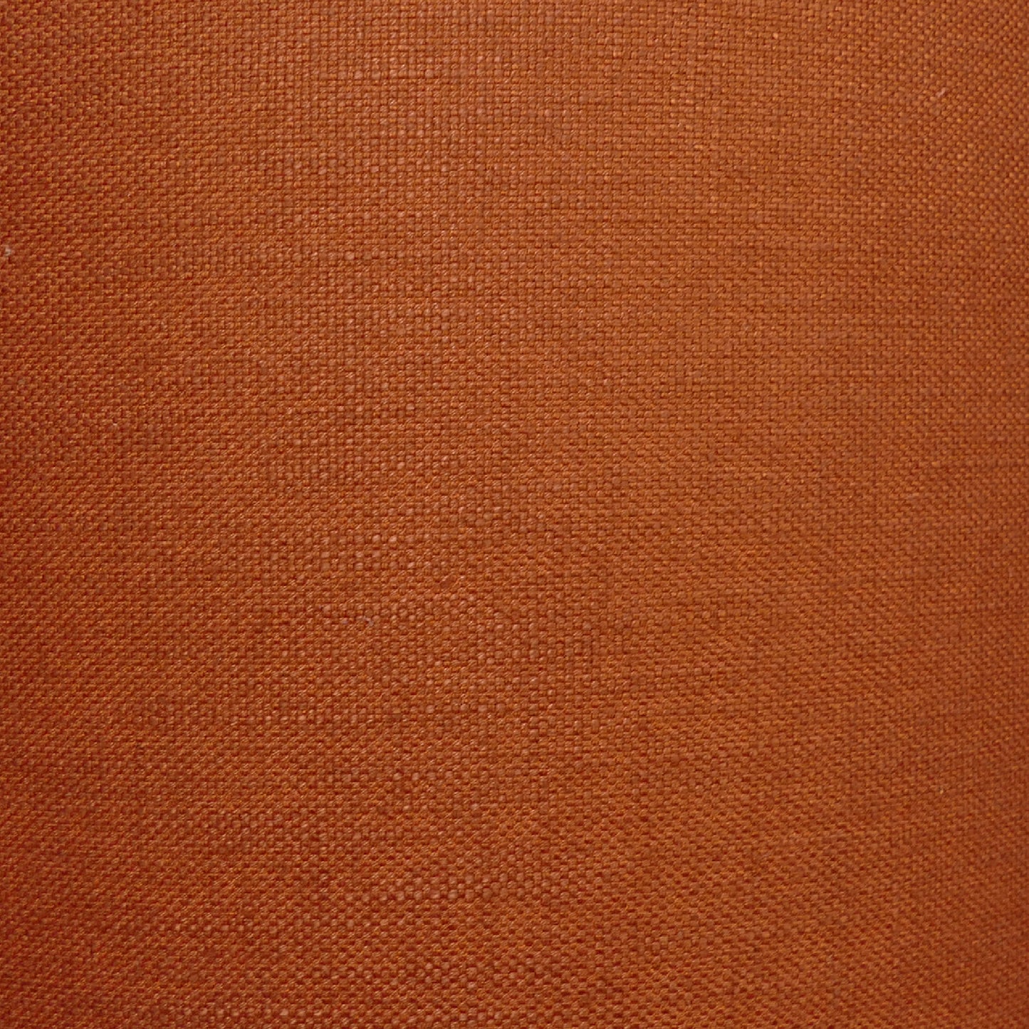 Ribbed Chrome Table Lamp with Rust Orange Shade