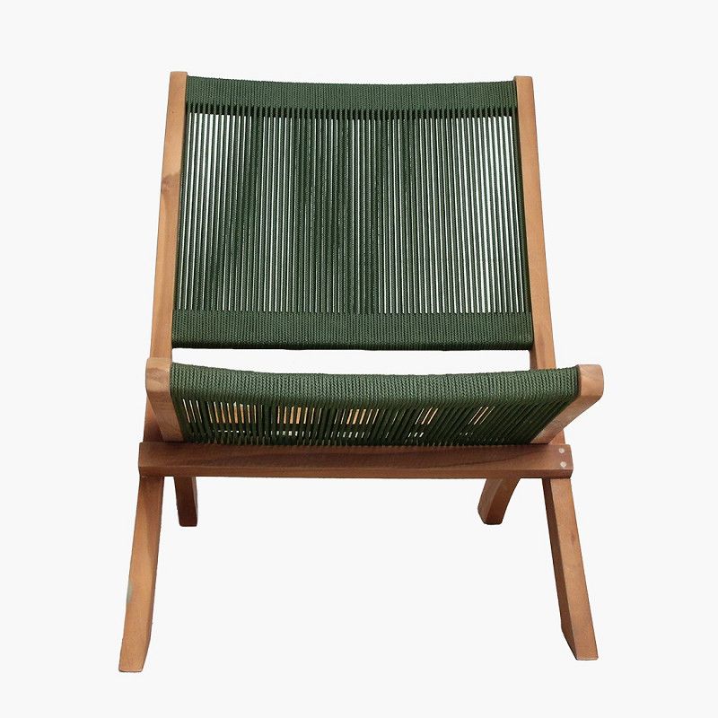 Rope Folding Lounge Chair