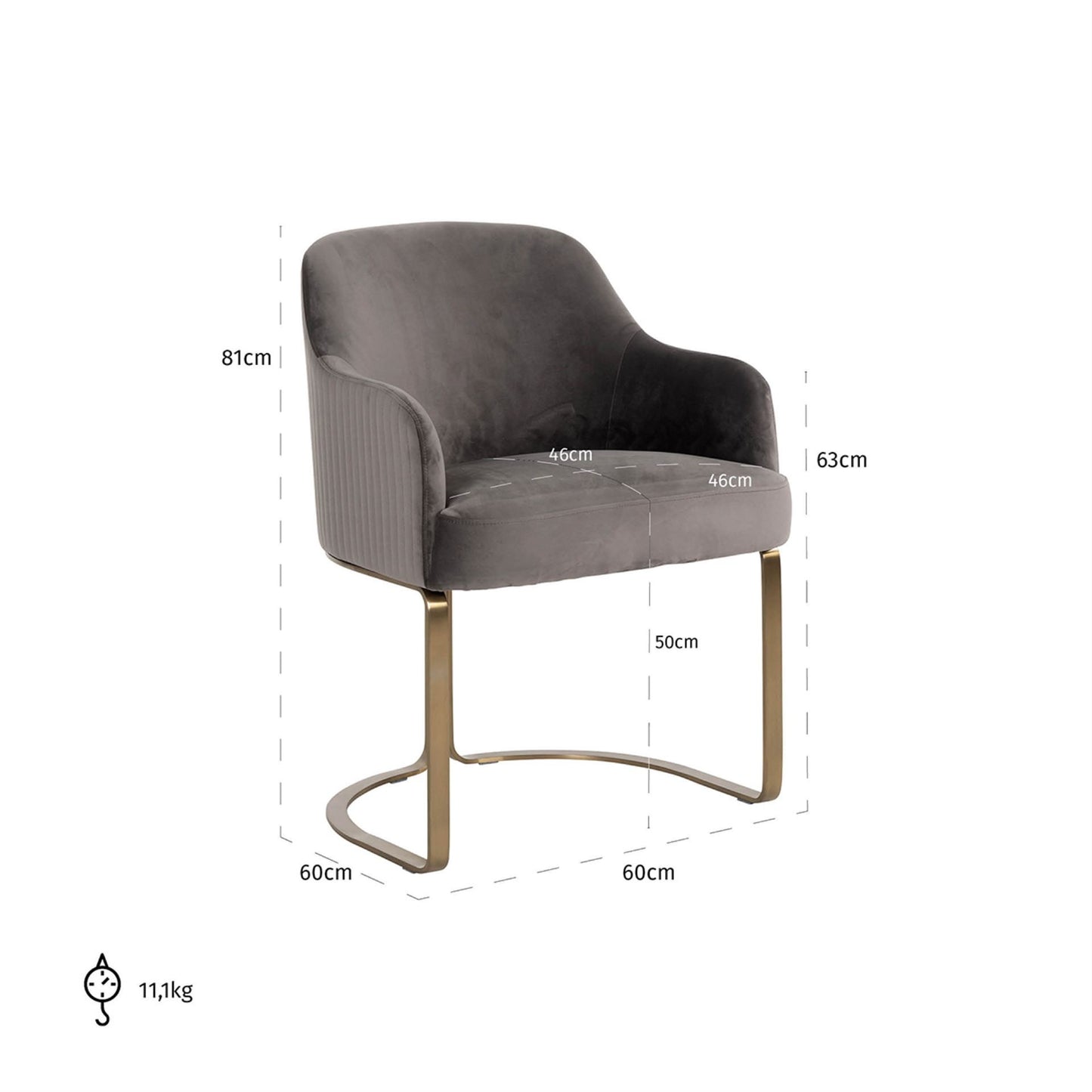 Hadley Stone Dining Chair