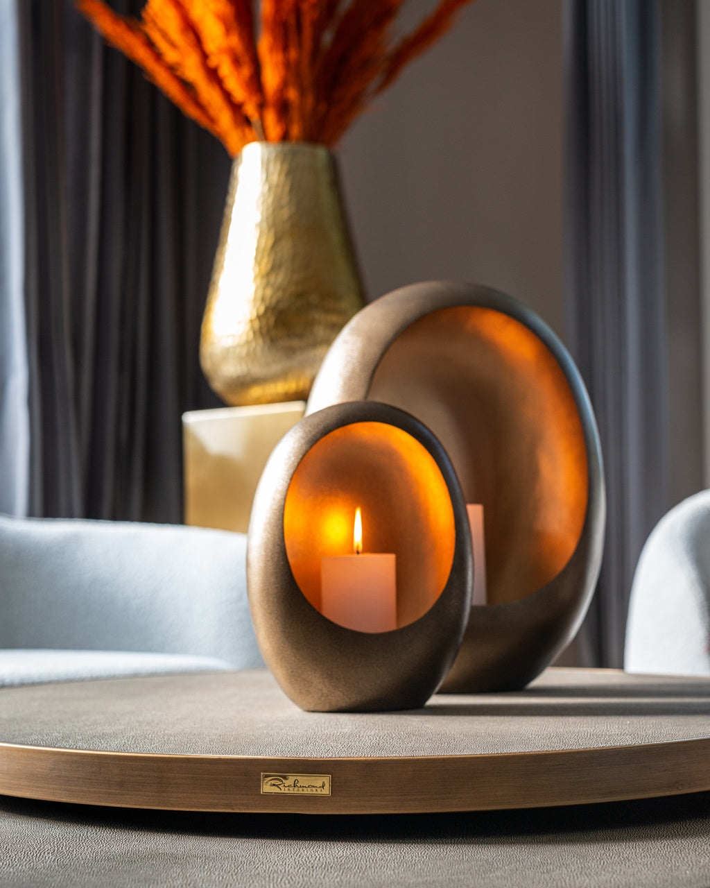 Bloomville Coffee Tables Gold