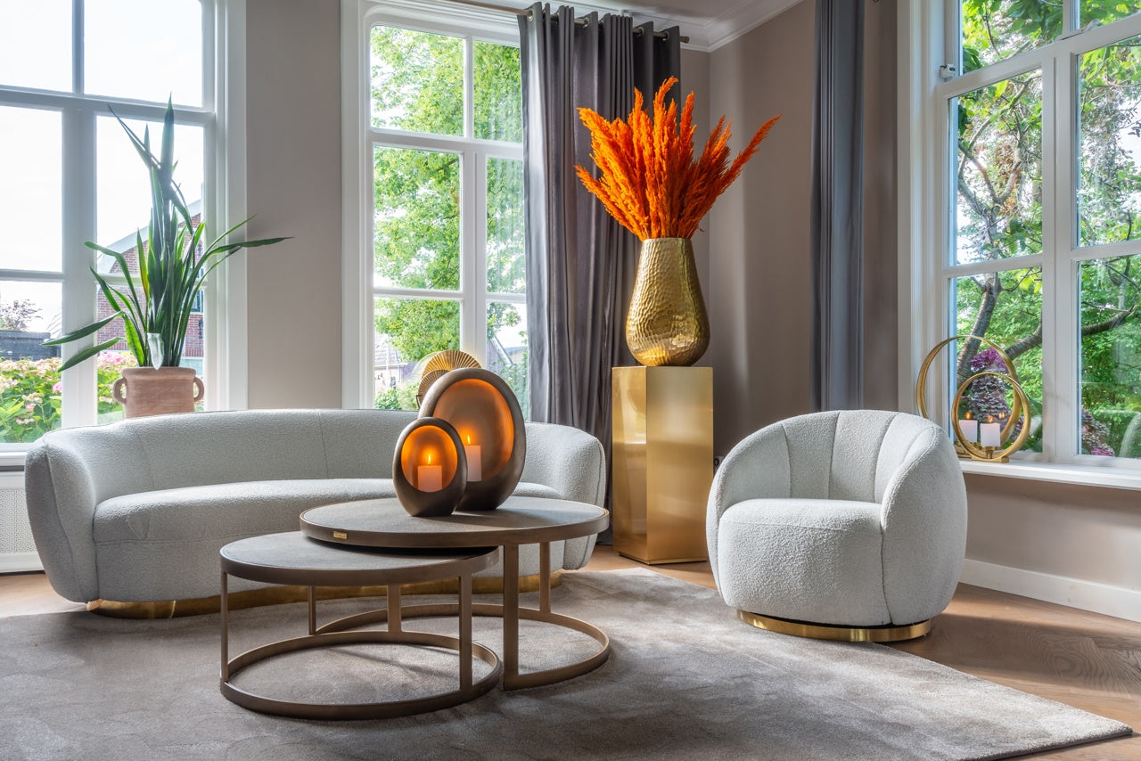 Bloomville Coffee Tables Gold