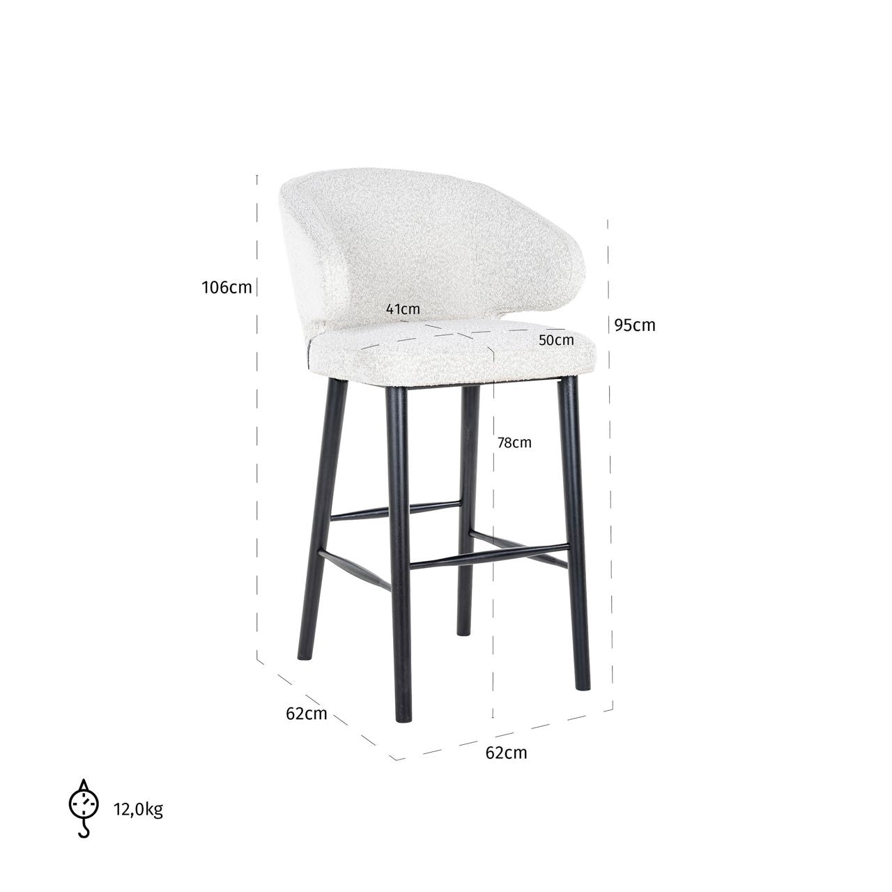 Indigo Bar Stool