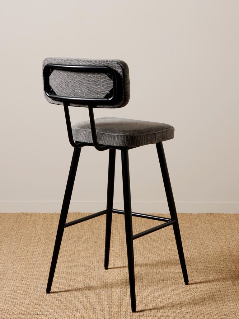 Fairfax grey stonewashed bar Chair (Sold as 2)