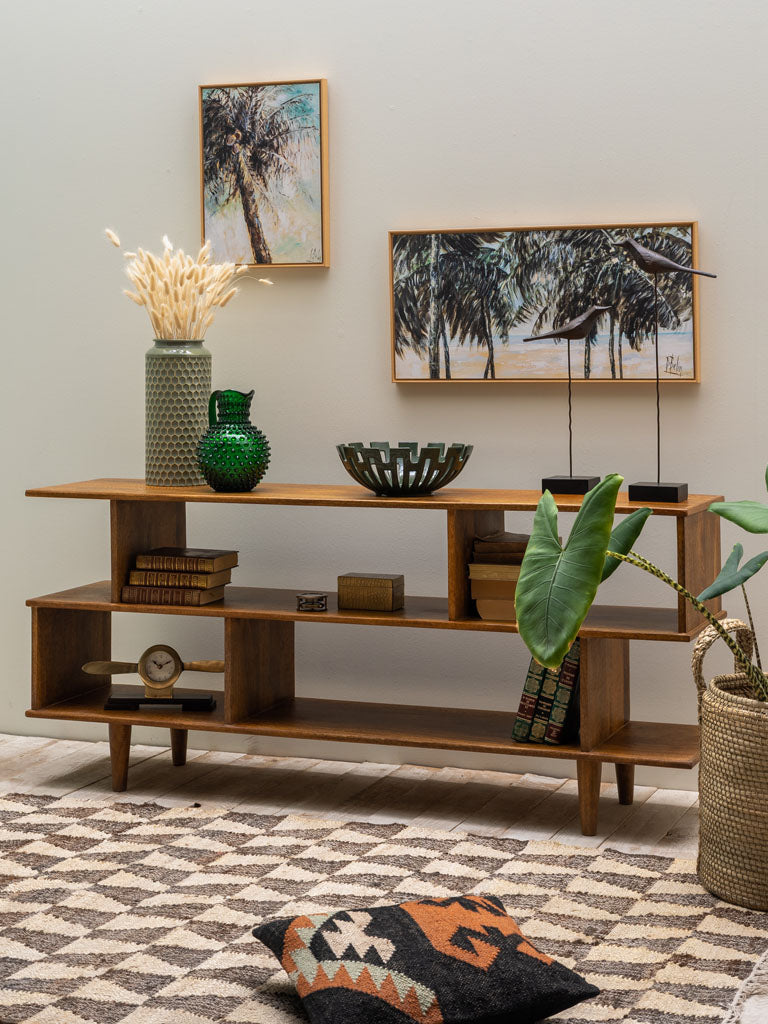 Zig Zag Low Shelf