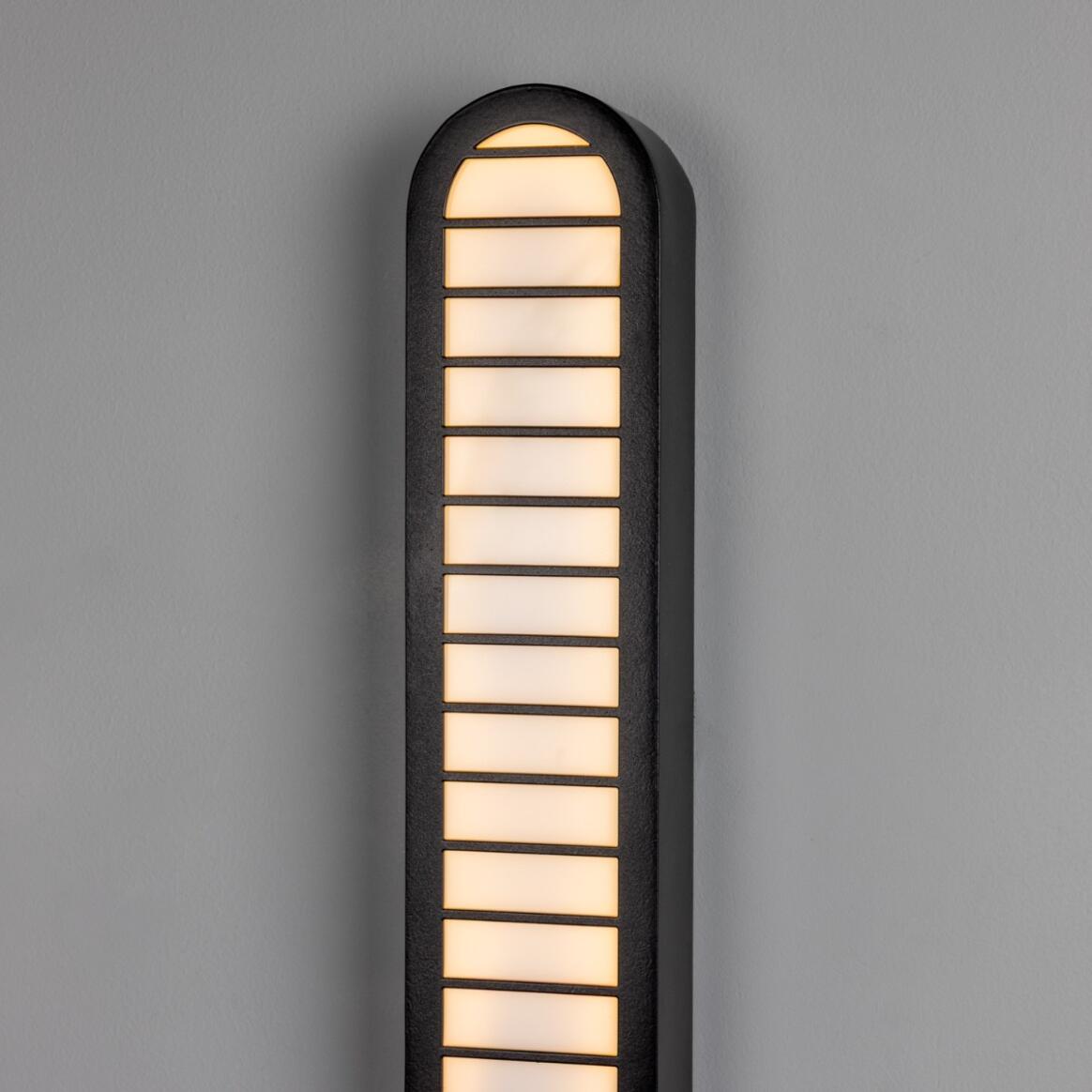 Durban LED Vertical Grille Wall Light 40cm