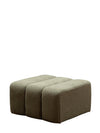 Pouf green curl Nasrine