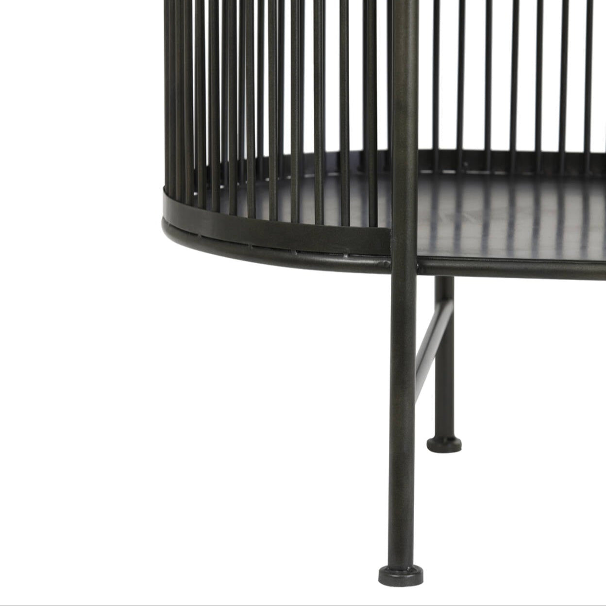 Yinthe Open Black Cabinet Small
