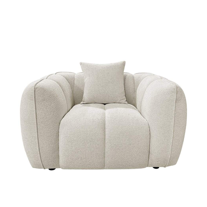 Jezebel Lounge Chair in Fancy Cream