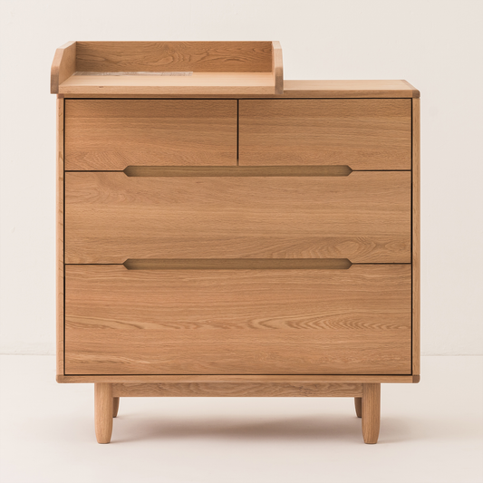 Pure Oak Wood Changing Table