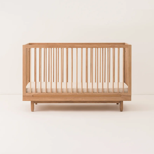 Pure Oak Wood Evolving Crib