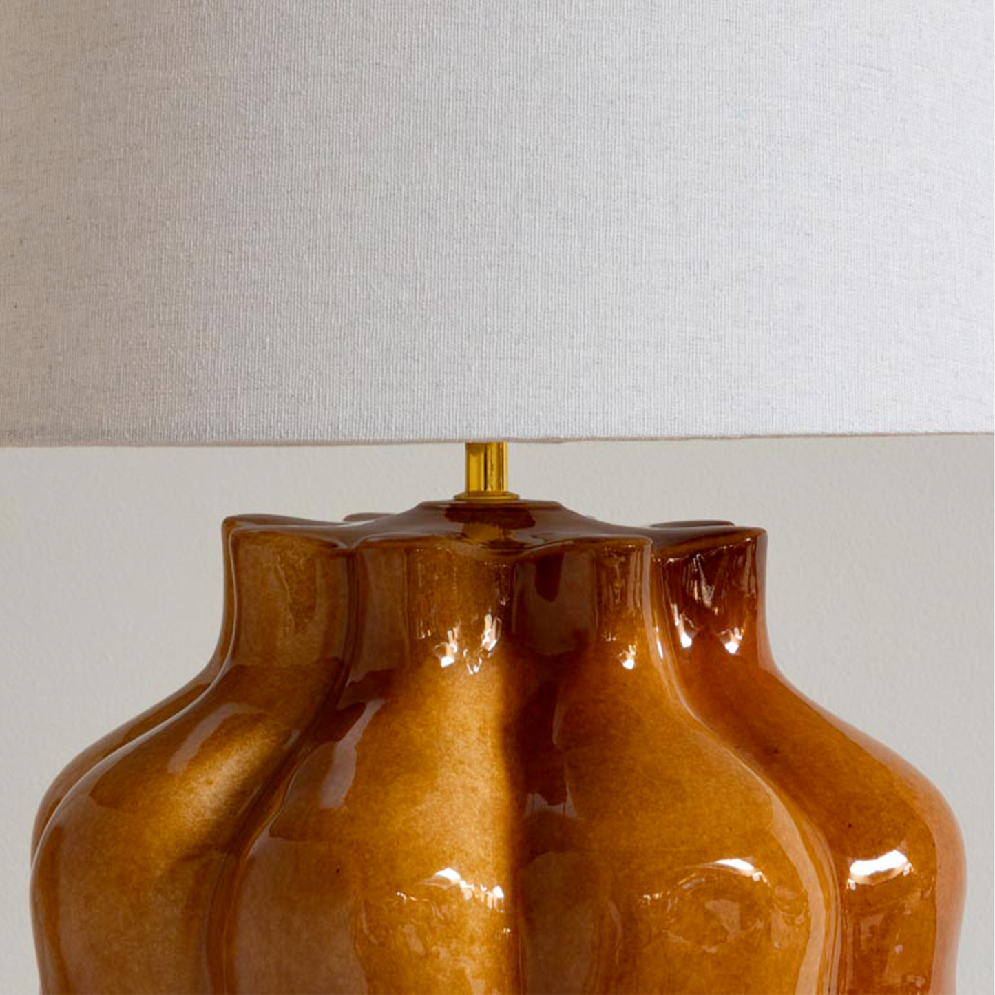 Fleury Orange Table Lamp