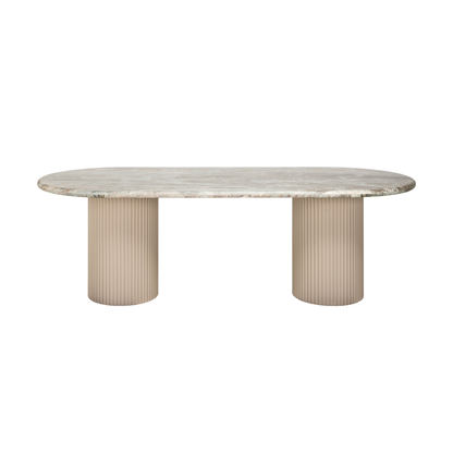 Coronel Dining Table – Blush Beige 240