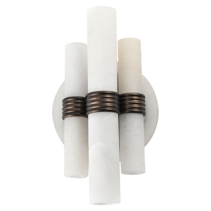 Zara Wall Lamp – White Alabaster