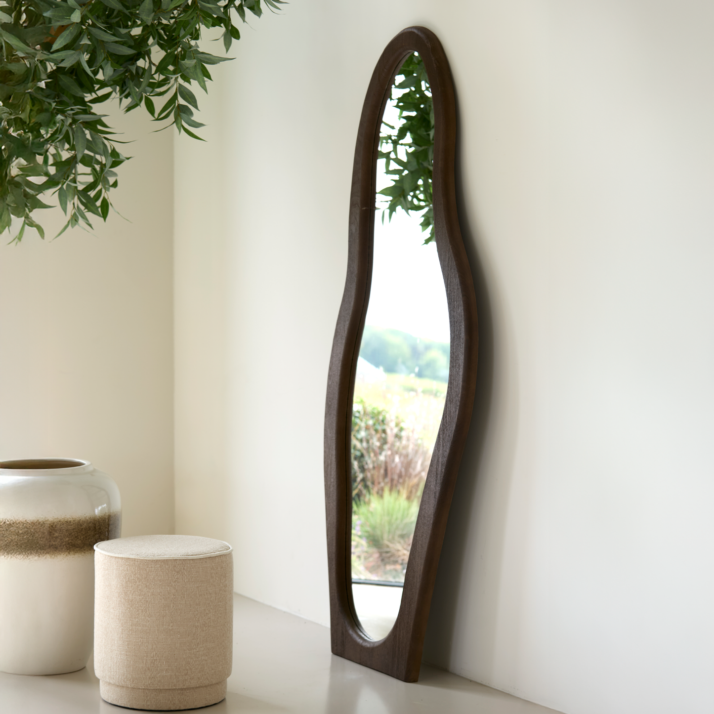 Ruth Full-Length Wooden Mirror