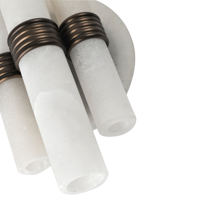 Zara Wall Lamp – White Alabaster