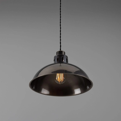 Paris Industrial Brass Pendant Light 30cm IP20