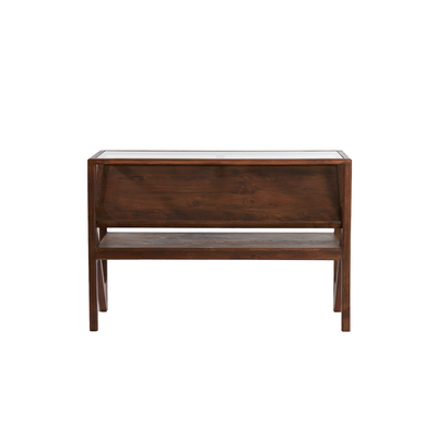 Yuki Acacia Wood & Glass Console Table
