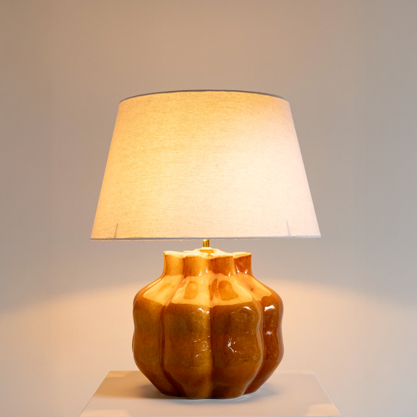 Fleury Orange Table Lamp
